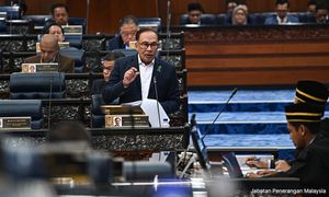 Anwar sports green ribbon pin, wants mental health stigma to end