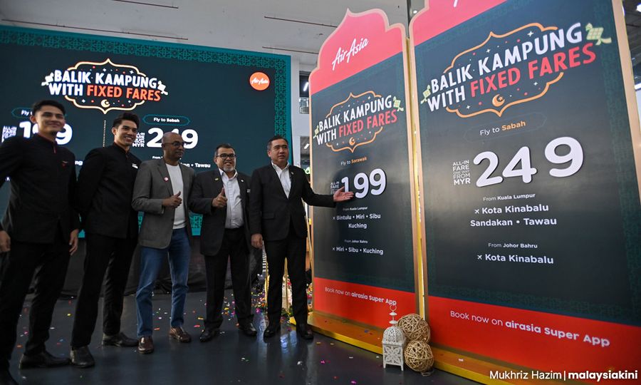 AirAsia offers 62 extra flights for Aidilfitri