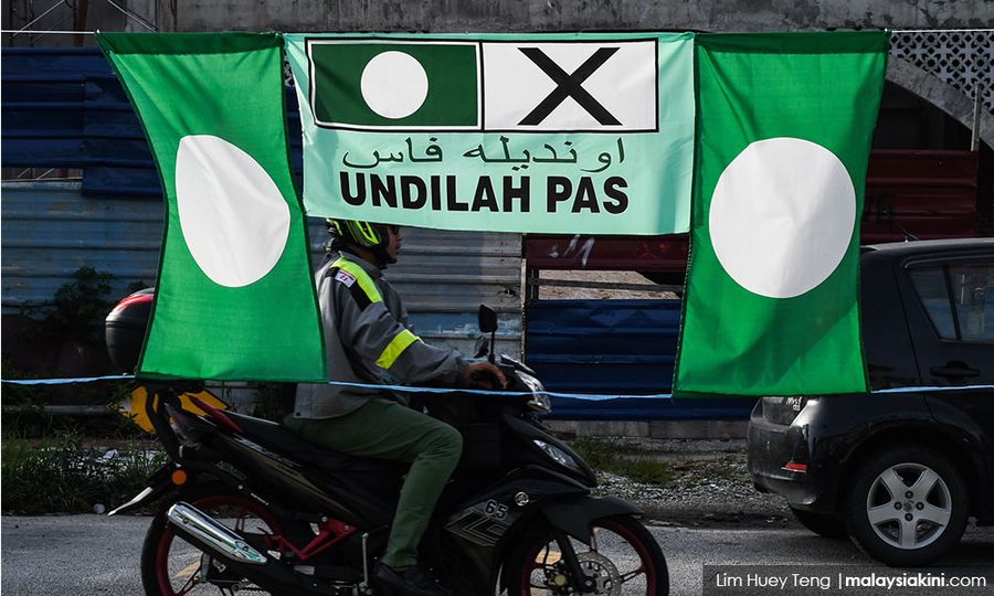 Terengganu PAS rejects PN logo, prefers the 'moon' for GE15