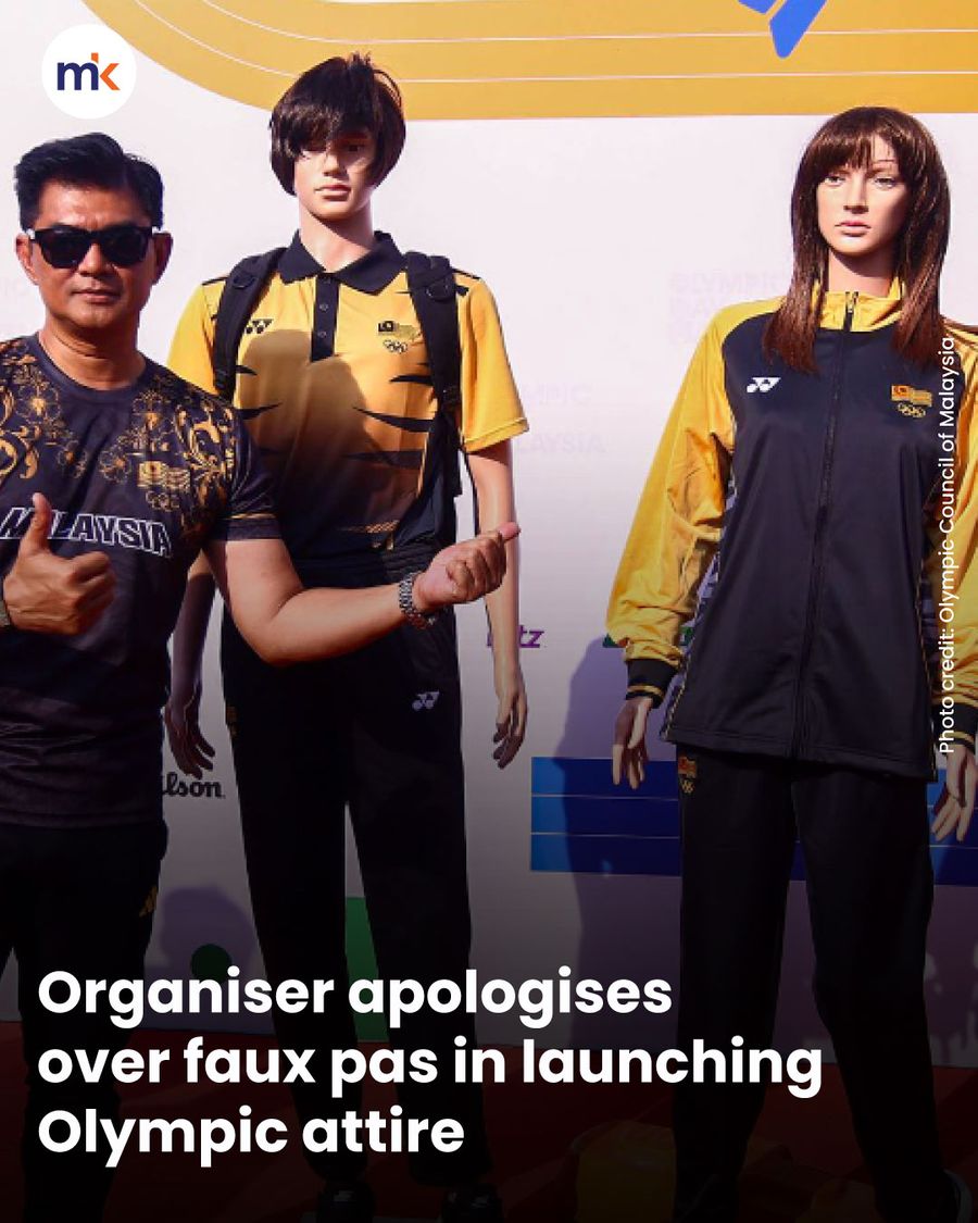 Organiser apologises over faux pas in launching Olympic attire