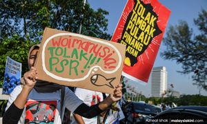 Fisherfolk to petition king over Penang reclamation project
