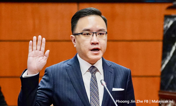 六新人宣誓就任上议员，行动党占四人包括冯晋哲