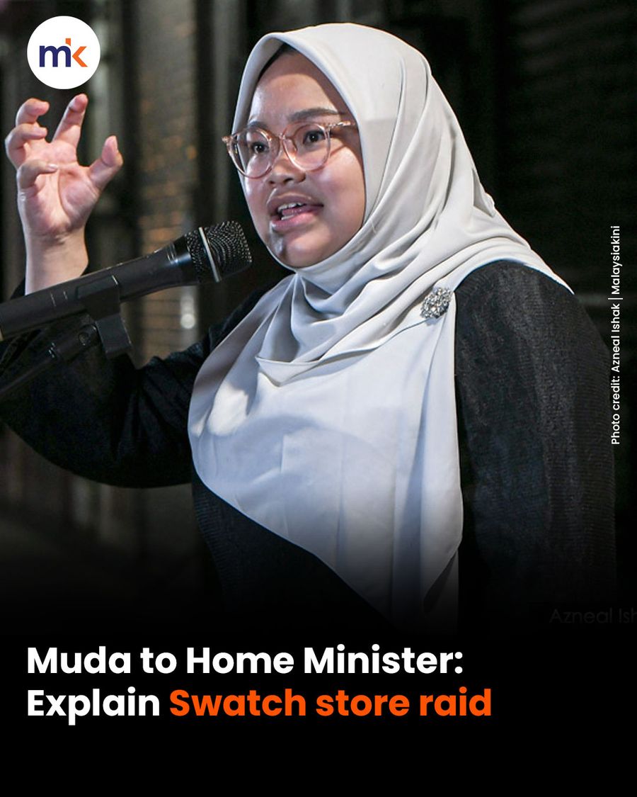 Muda to Home Minister: Explain Swatch store raid