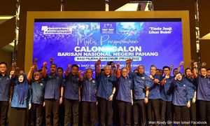 Selepas 24 jam pengumuman calon BN Pahang