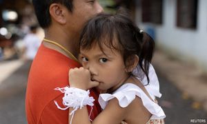 'Miracle' toddler survived Thailand nursery massacre asleep under blanket