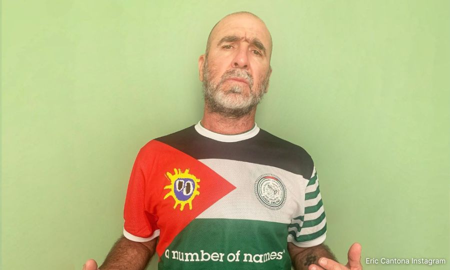 Eric Cantona persoal sikap dunia pada Israel
