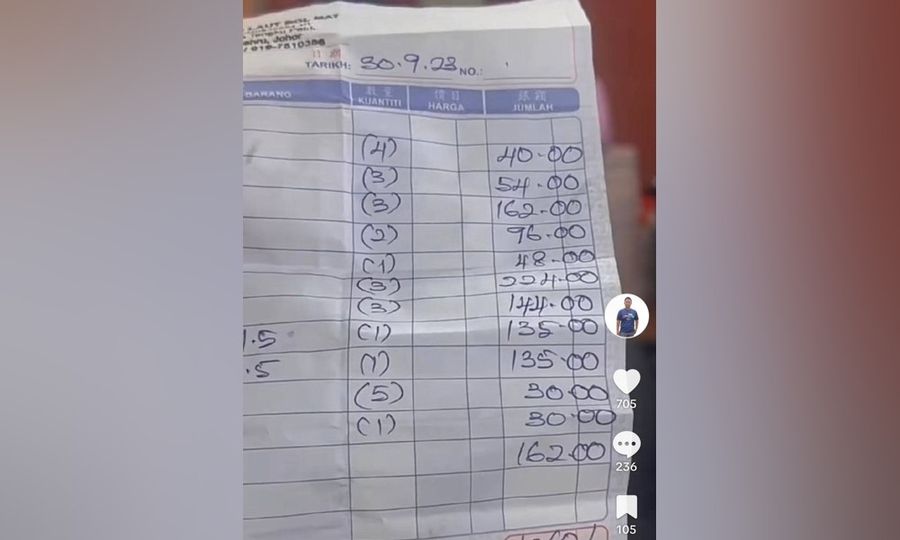 KPDN hantar notis pada restoran makanan laut didakwa caj mahal
