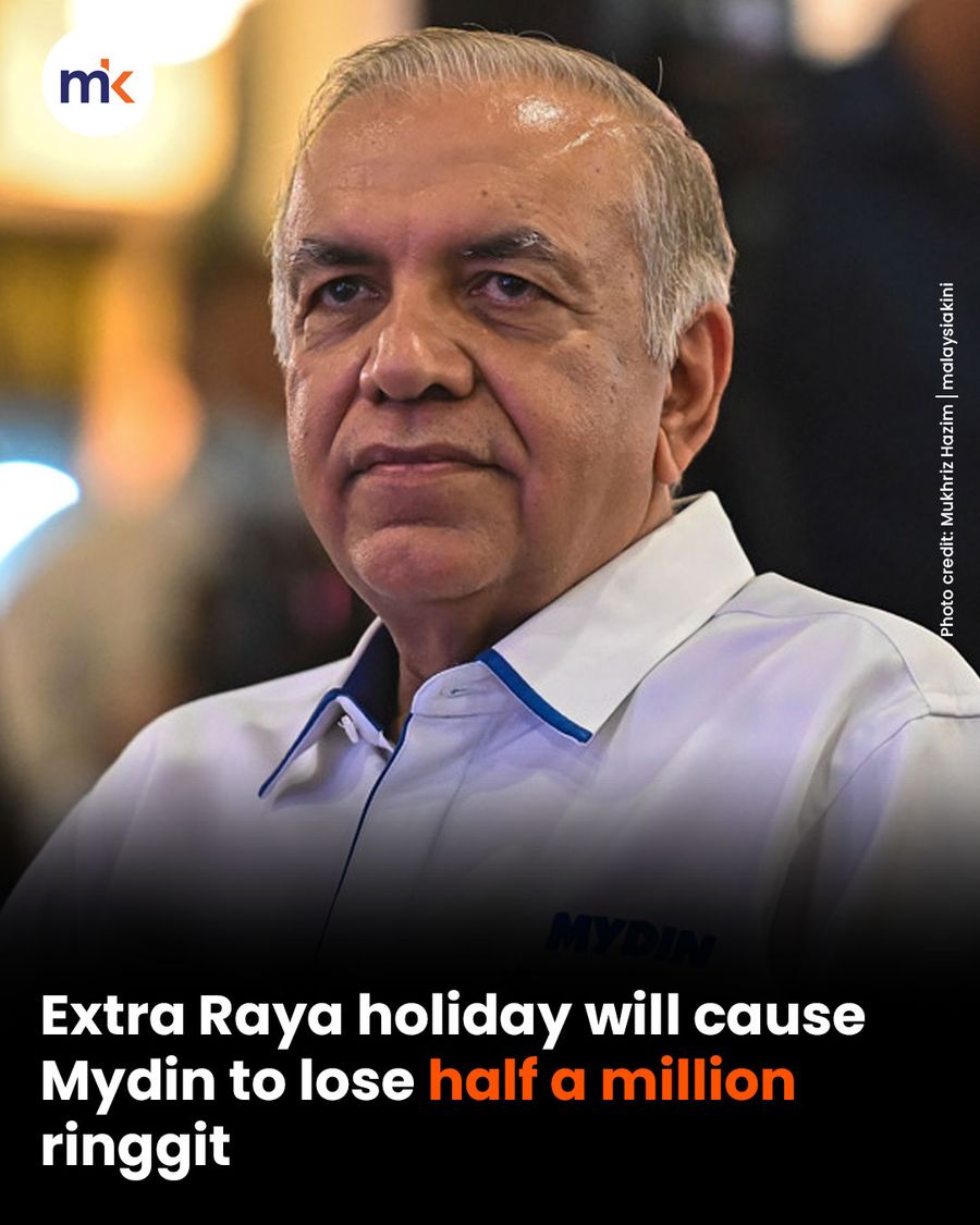 Extra Raya holiday will cause Mydin to lose half a million ringgit
