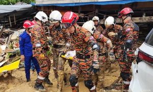 Landslide shatters CNY festivities in Miri with 5 dead