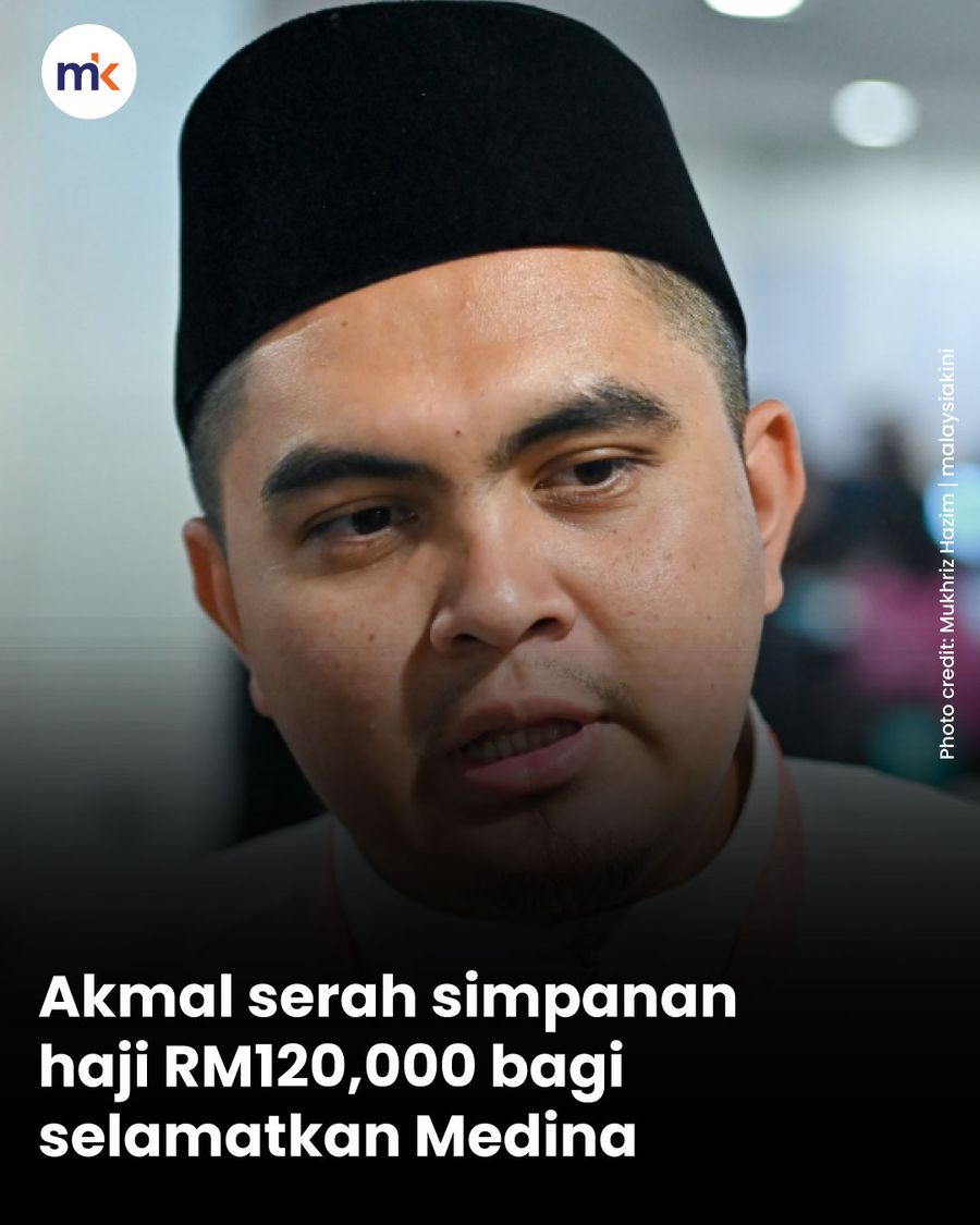 Akmal serah simpanan haji RM120,000 bagi selamatkan Medina