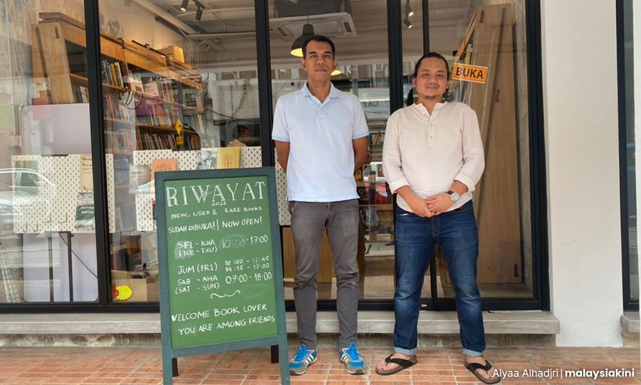 'Riwayat' duo tells the Malaysian tale with new 'old' bookstore
