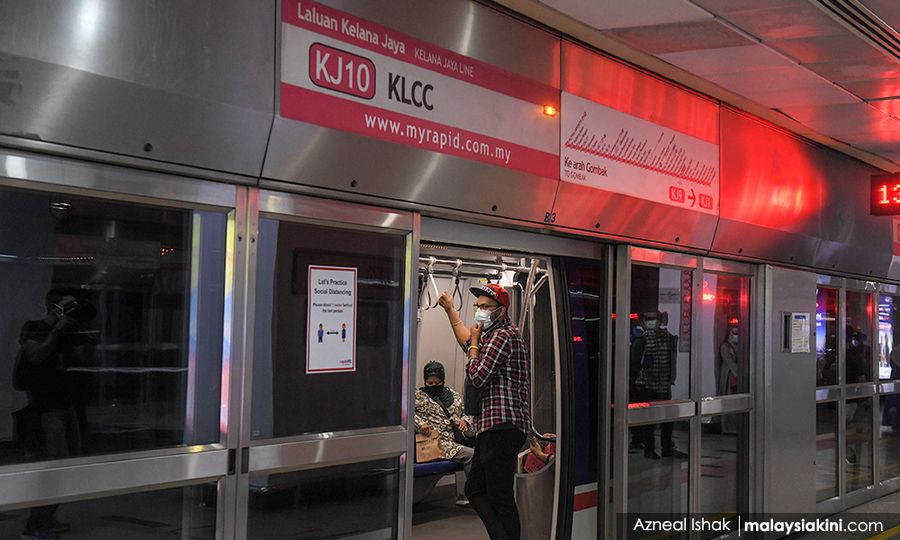 Stesen LRT KLCC kembali dibuka kepada penumpang