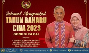 King, queen extend Chinese New Year greetings