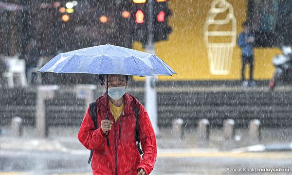 气象局：柔数地区料持续降大雨至星期天
