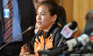 Shuttler Liu Ying hangs up racquet after last match in 2023 M'sia Open