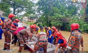 Bomba selamatkan 38 murid, enam guru tabika terperangkap banjir kilat