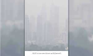 'KLCannotC': Twin Towers disappear, but M'sians find humour in adversity