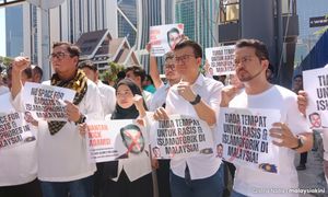 Protesters urge US to drop envoy nominee over 'divisive' views