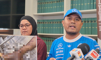The victim's brother Nooranis Zulkefly (right) and sister, Noorashikien Zulkefly (left)