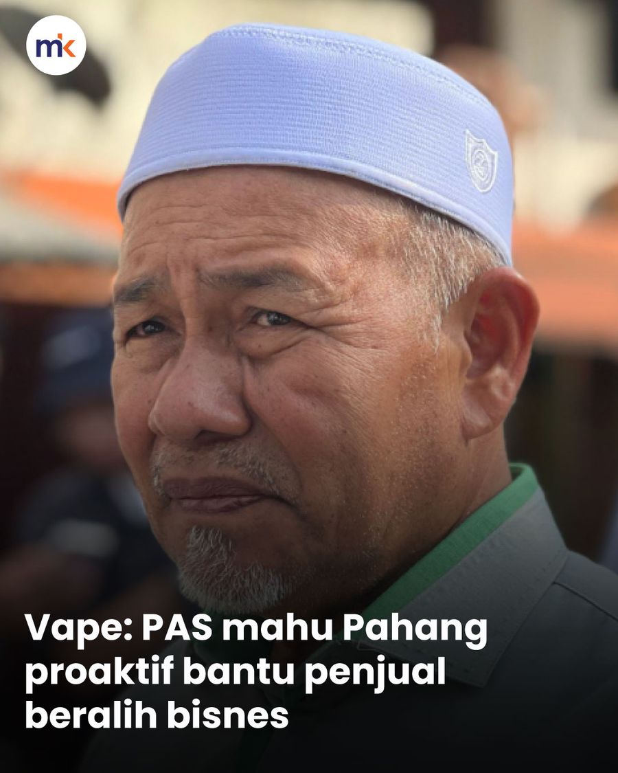 Vape: PAS mahu Pahang proaktif bantu penjual beralih bisnes