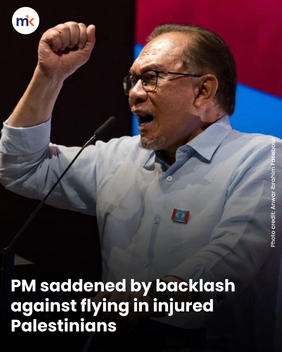 PM saddened by backlash against flying in injured Palestinians