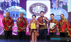 Oldtown White Coffee raih Anugerah Francais Terbaik