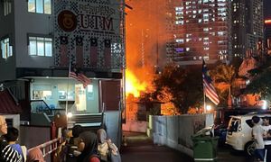 Rumah di Kg Baru terbakar
