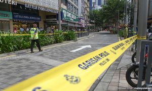 Polis sekali lagi ingatkan orang ramai elak masuk kawasan SAR di Jalan Masjid India