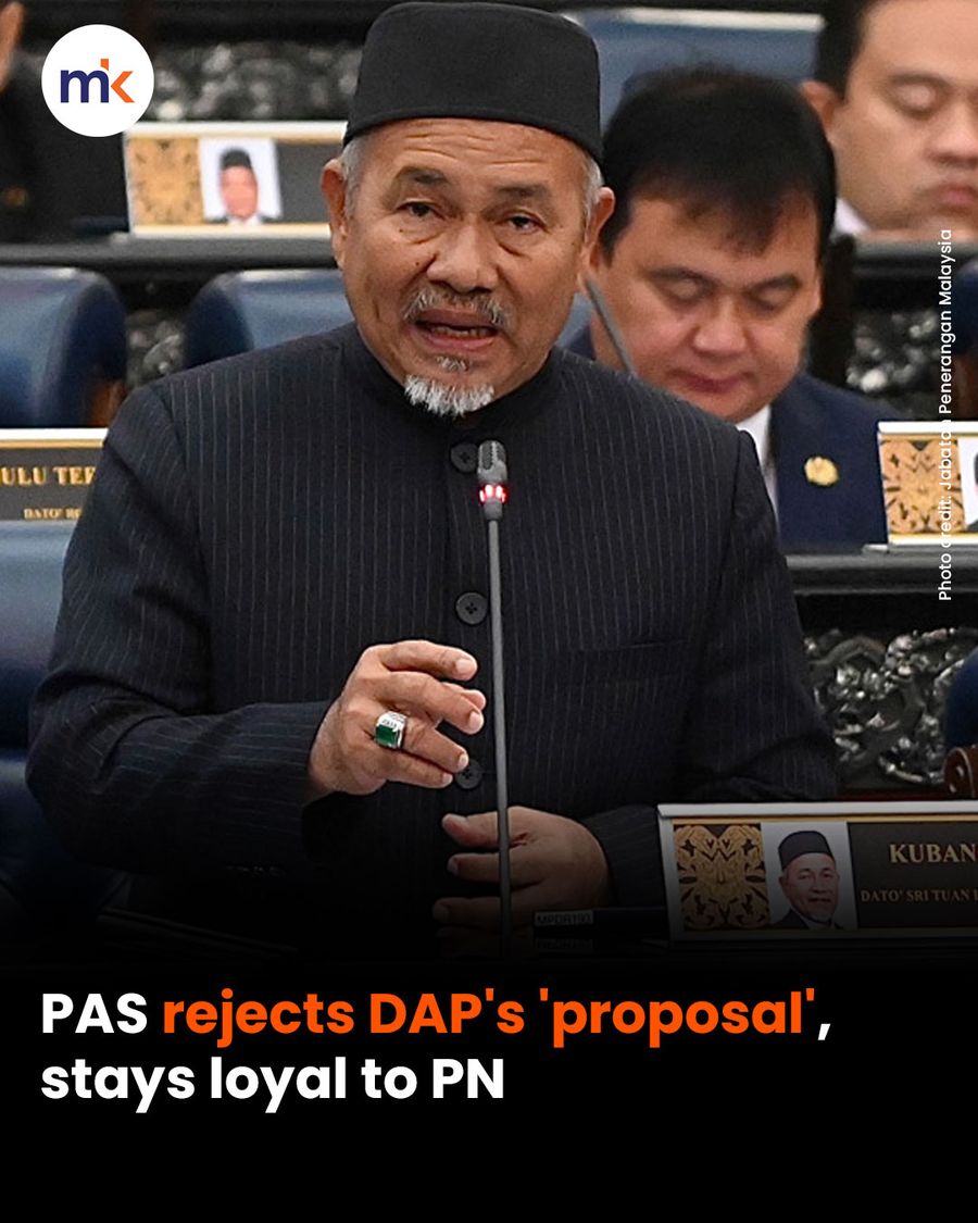 PAS rejects DAP's 'proposal', stays loyal to PN