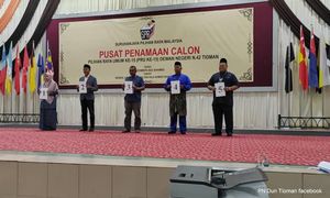 Nama calon PH tetap disenarai dalam kertas undi