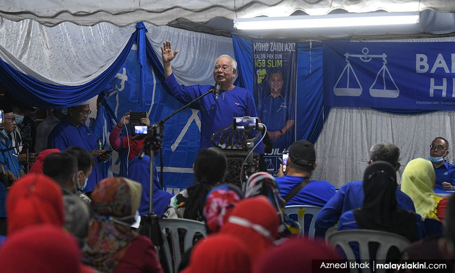 Najib barred from campaigning in GE15 - Prison Dept