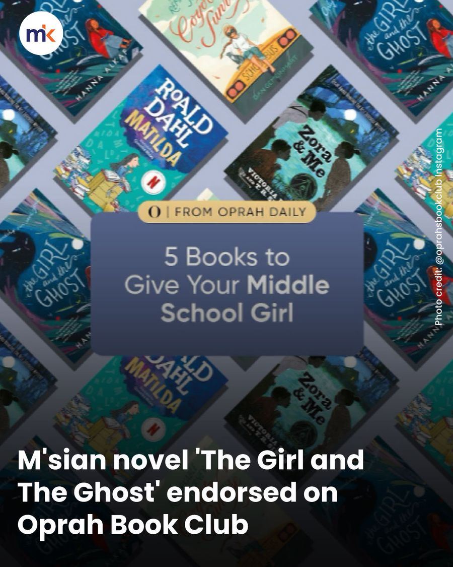 M'sian novel 'The Girl and The Ghost' endorsed on Oprah Book Club