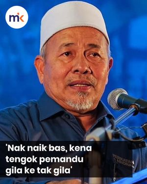 'Nak naik bas, kena tengok pemandu gila ke tak gila'