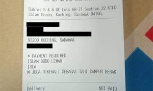 Ipoh man fumes after racist pizza order in Kuching used his number