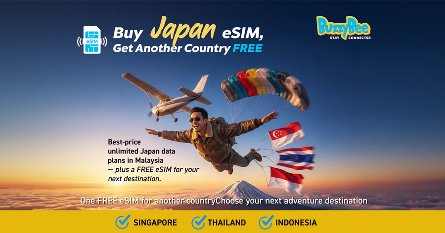 BuzzyBee expands travel connectivity with affordable eSIM plans for Malaysians