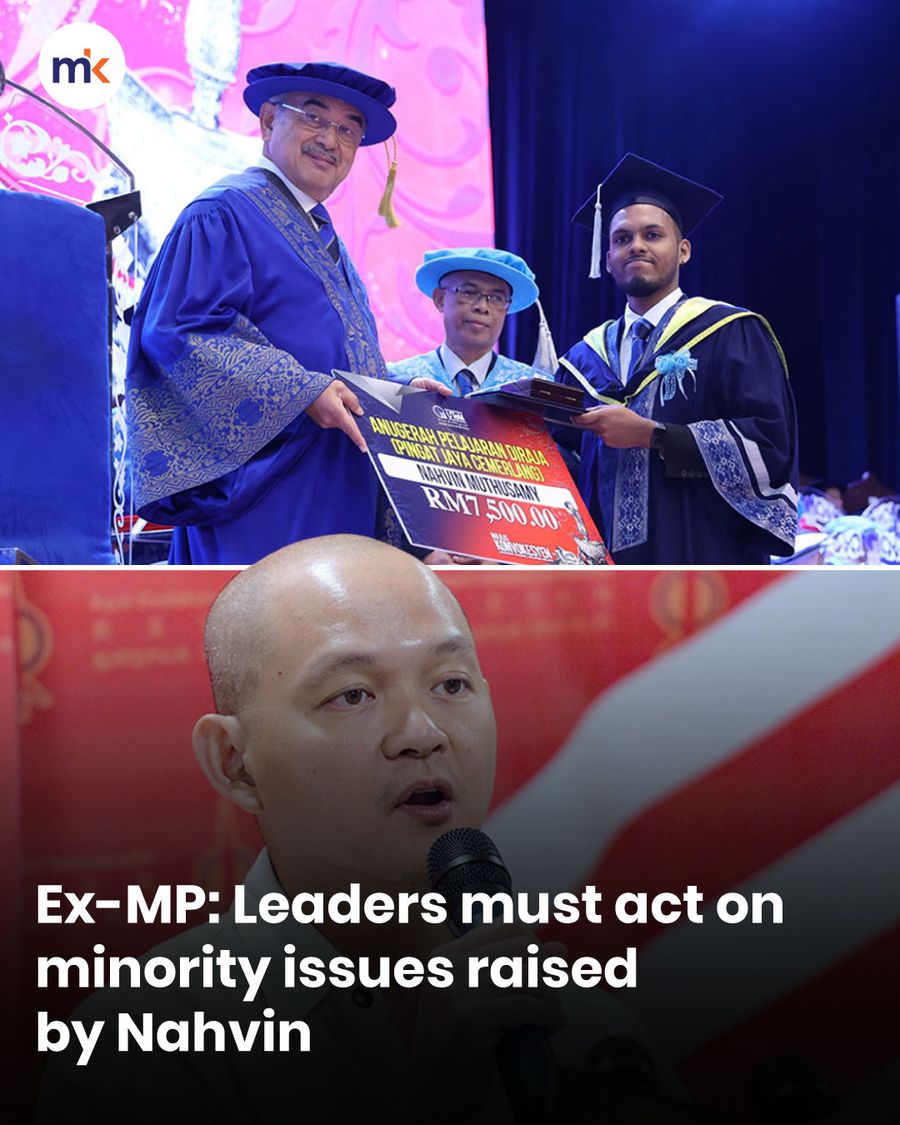 Ex-MP: Leaders must act on minority issues raised by Nahvin
