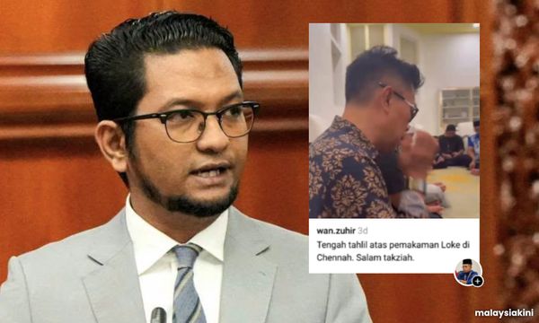 DAP leader shames Umno Youth exco for 'tahlil' video on Loke's 'demise' in Chennah 