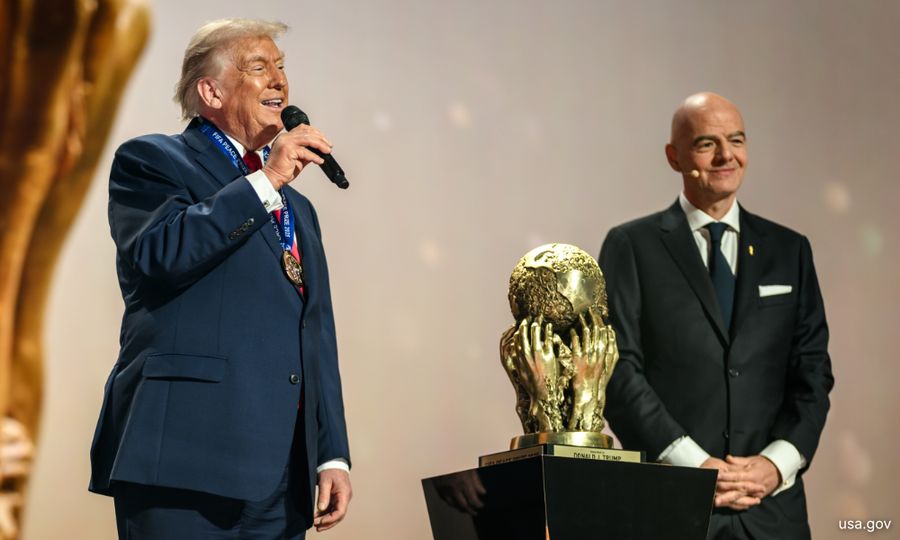 Trump tackles Fifa, warns against replacing 'fantastic' Infantino