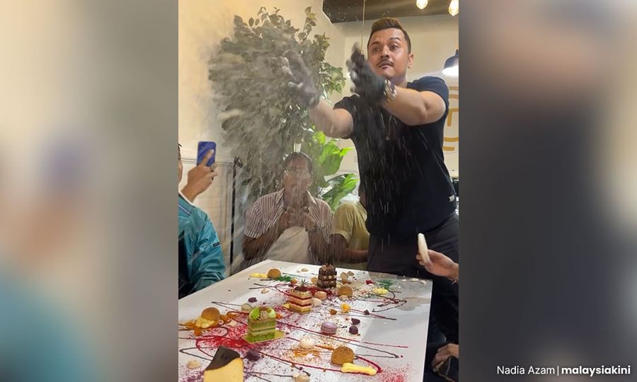 Fazley Yaakob diselar tiada adab hidang makanan lagi
