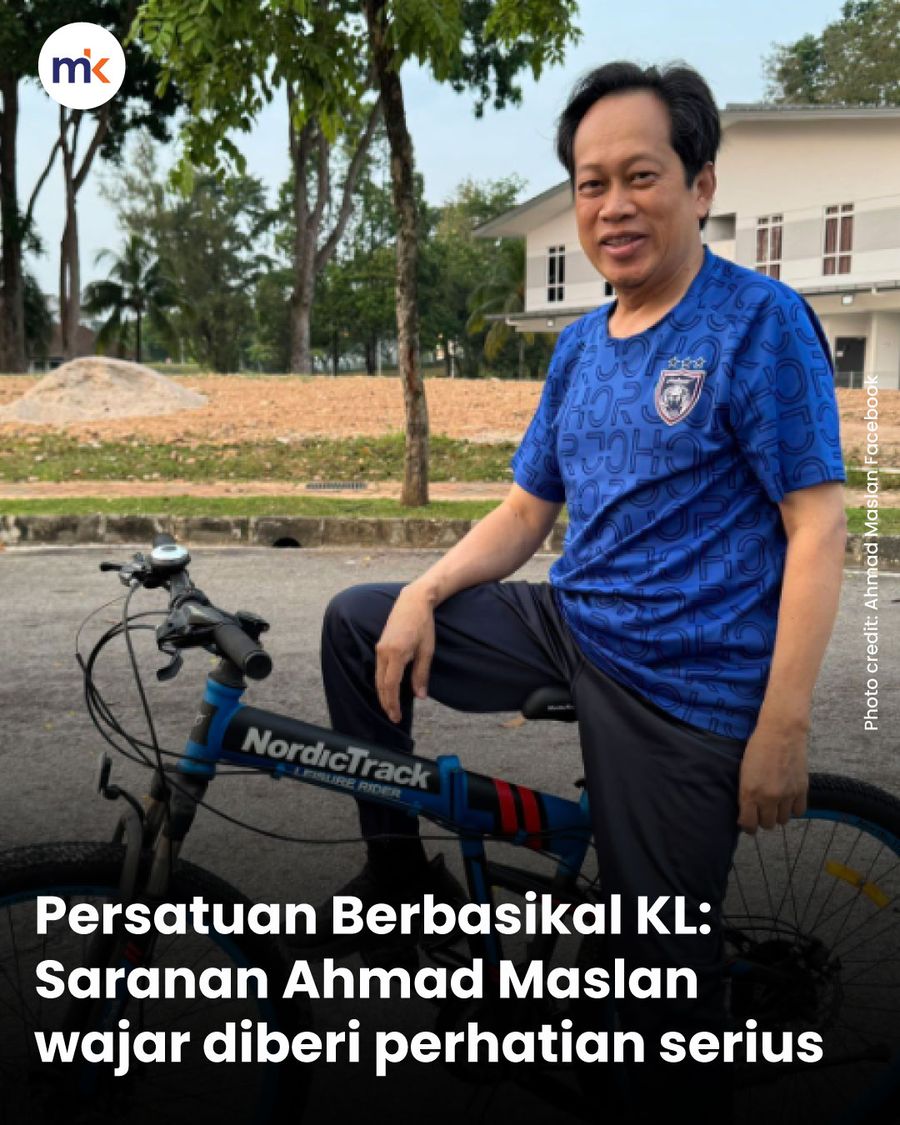 Persatuan Berbasikal KL: Saranan Ahmad Maslan wajar diberi perhatian serius