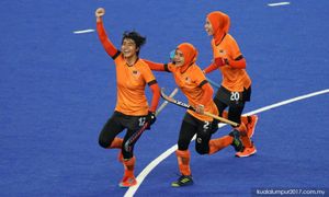 Hoki dalam dewan: Skuad wanita tekad balas dendam di Kemboja
