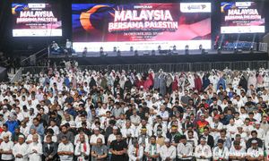 Lautan putih tanda solidariti, ribuan hadir himpunan