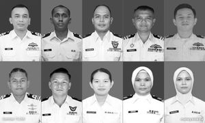 Lapan jenazah nahas helikopter disolatkan, diberi penghormatan akhir