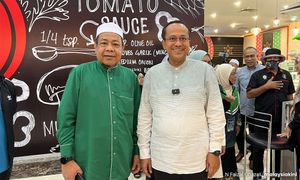 Che Alias berkempen seperti dia yang bertanding