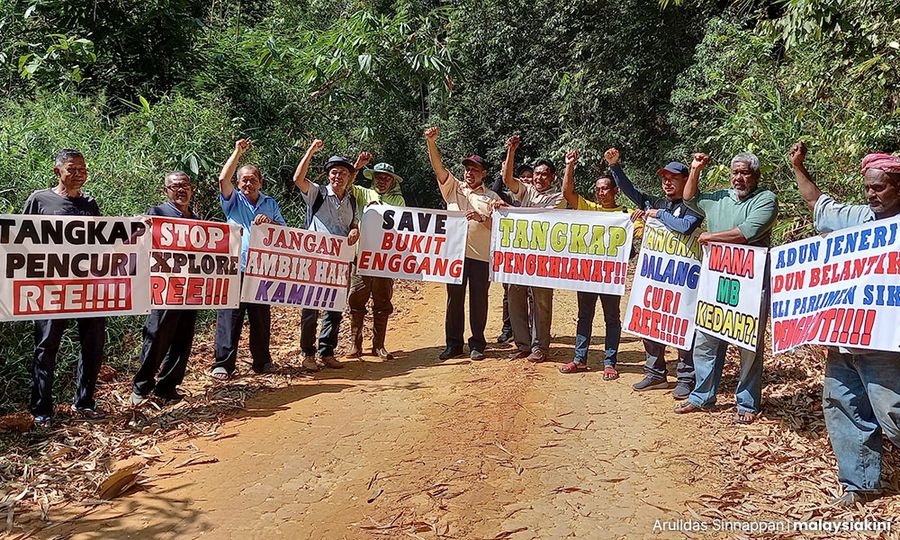 Penduduk gesa RCI siasat 'kecurian' nadir bumi di Kedah