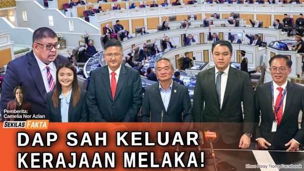 DAP sah keluar kerajaan Melaka!, MB N9 gempur kerusi Umno, Rosmah saman Harith | SEKILAS FAKTA