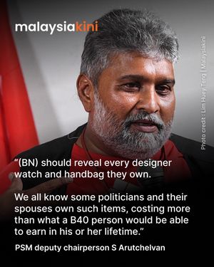 BN paints town red, PSM tells it to declare designer watches, handbags first