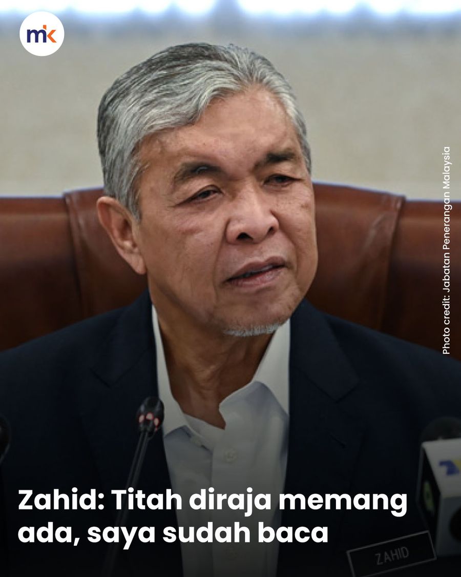 Zahid: Titah diraja memang ada, saya sudah baca