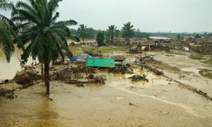 Sumatra's 'timber tsunami' destroys homes, residents forced to drink muddy water