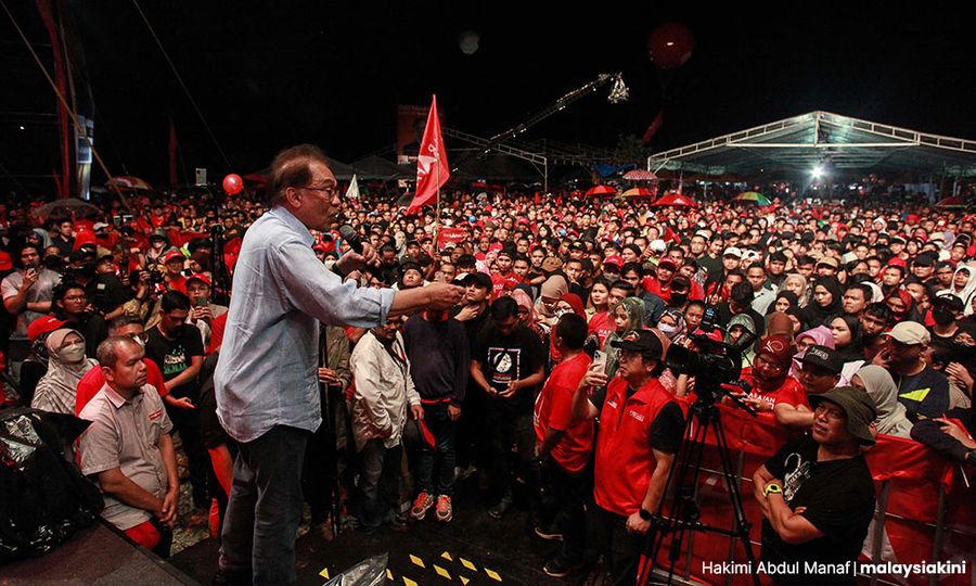 Day 14 | Anwar at final rally: Nation's leader must be compassionate